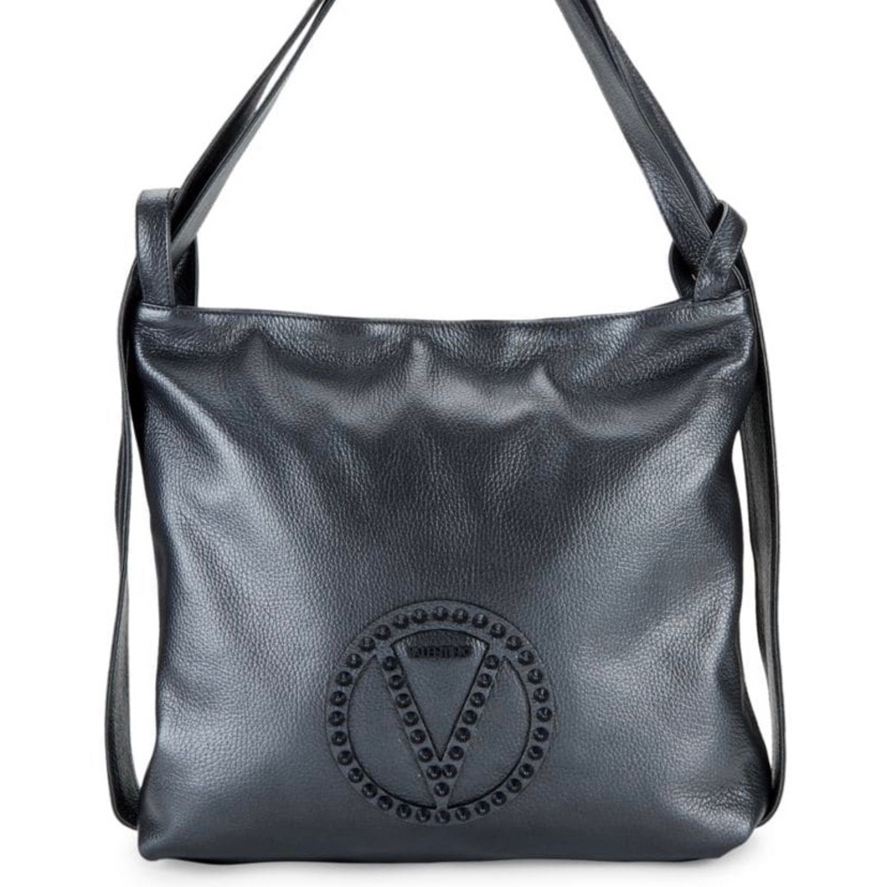 Leopold Rock Dollaro Leather Backpack Tote